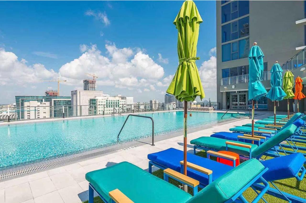 Downtown Studio W Gym Wd Nr Arena Dining Mia-81 Apartment Miami Luaran gambar