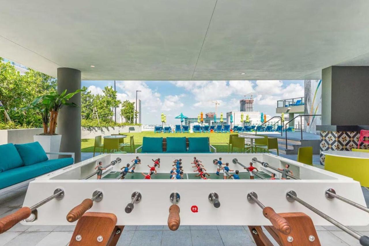 Downtown Studio W Gym Wd Nr Arena Dining Mia-81 Apartment Miami Luaran gambar